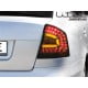 LAMPY TYLNE LITEC SKODA OCTAVIA SEDAN 1Z 08+ CZARNE/DYMIONE