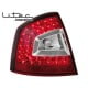 LAMPY TYLNE LITEC SKODA OCTAVIA SEDAN 1Z 08+ CZERWONE/PRZEŹROCZYSTE