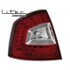 LAMPY TYLNE LITEC SKODA OCTAVIA SEDAN 1Z 08+ CZERWONE/PRZEŹROCZYSTE
