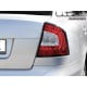LAMPY TYLNE LITEC SKODA OCTAVIA SEDAN 1Z 08+ CZERWONE/PRZEŹROCZYSTE