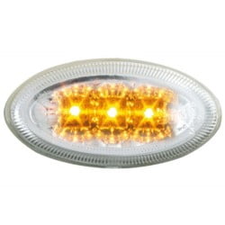 KIERUNKOWSKAZY BOCZNE LED PEUGEOT 206 / 206CC / 307 CHROM