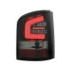 LAMPY TYLNE LED VW TRANSPORTER T5 2010+ CZARNE / DYMIONE Z KIERUNKOWSKAZEM LED