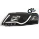 D-LITE EVO REFLEKTORY AUDI A6 4F 04-07 ŚWIATŁA DZIENNE CZARNE