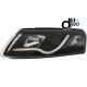 D-LITE EVO REFLEKTORY AUDI A6 4F 04-07 ŚWIATŁA DZIENNE CZARNE