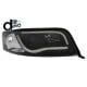 D-LITE EVO REFLEKTORY AUDI A6 4B 01-04 Z ŚWIATŁAMI DO JAZDY DZIENNEJ CZARNE